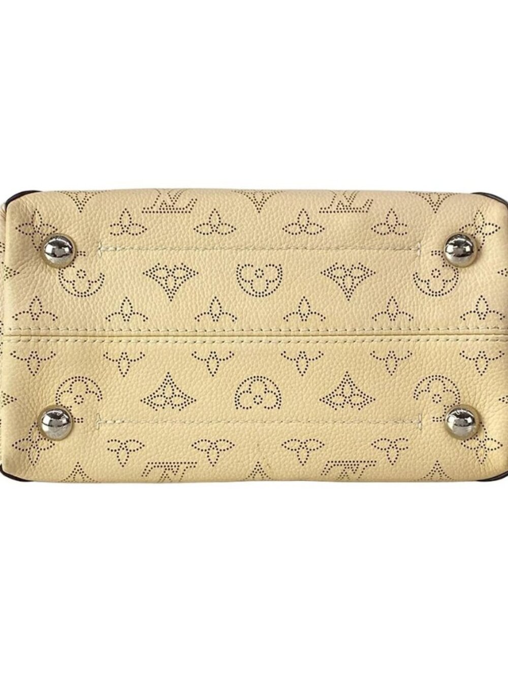 LOUIS VUITTON Hina PM M51950 Creme Mahina DR1179/RFID verified Tote Bag - Picture 5 of 15